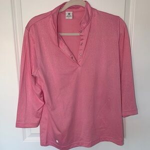 Daily Sports Pink Button Down Shirt